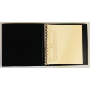 Album Favorit (Morocco), excl. feuilles et sans boite de protection - Bleu - 14 Anneaux - Dim: 305 x 315 x 50 mm