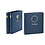 Album Favorit ( Foroyar), excl. sheets and without slipcase - Blue - 14 Rings - Dim: 305 x 315 x 50 mm