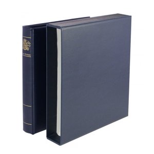 Schutzkassette Favorit (Yokama) - Blau - 14 Ringe - Abm: 305 x 315 x 50 mm