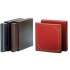 Safe, FAVORIT-LEDER, Album (14 anneaux) excl. contenu et sans boite de protection - Rouge vin - dim: 305x315x50 mm. ■ par  pc.