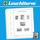 Supplément année: 2022 - Wallis et Futuna - feuilles pour Album de base (2 pcs.) - Leuchtturm (13 Anneaux)