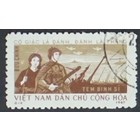 Vietnam North Mi.  Port vrij 12 (o)