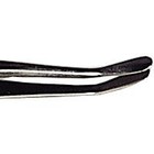 Safe, Tweezers, Round head curved - Length 120 mm.  Chrome ■ per pc.