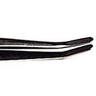 Safe, Tweezers, Narrow head curved - Length 120 mm.  Chrome ■ per pc.