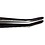 Bended Tweezers, equipped with Narrow head and round tip - Chrome - dim: 120 mm.
