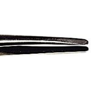 Geraden Pinzette, ausgestattet mit Schmalem Kopf und runder Spitze - Chrom - Abm: 120 mm.