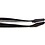 Bended Tweezers, equipped with Spade model Head - Chrome - dim: 155 mm.