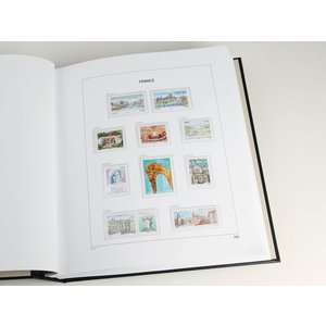 Voordrukblad N°: B 47 - Frankrijk - Album VI - blad voor Blokken - Jaar: 2002 - Davo, DeLuxe