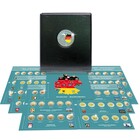 Safe, Premium, Album (4 rings)  for  2 Euro coins German Confederations - part 1 - Black - dim: 235x265x45 mm. ■ per pc.