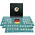 Safe, Premium, Album (4 rings)  voor  2 Euromunten Duitse Bondslanden - deel 1 - Zwart - afm: 235x265x45 mm. ■ per st.