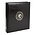 Safe, Premium, Album (4 rings)  for Coins - incl. 4 sheets and Black separation sheets - Black - dim: 235x265x45 mm. ■ per pc.