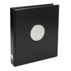 Safe, Premium, Album (4 rings)  voor 5 Duitse Marken - incl. 4 bladen en groene voordrukbladen - Zwart - afm: 235x265x45 mm. ■ per st.