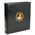 Safe, Premium, Album (4 Ringe)  geeignet für Belgien - ohne Inhalt - Schwarz - Abm: 235x265x45 mm. ■ pro Stk.