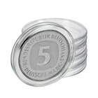 Coin Capsules, Round - Internal Ø 14 mm. with rim - UNI ■ per  5 pcs.