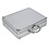 Koffer, Alu, Premium - geschikt voor: Capsules 50 x 50 mm. (100 st.) afm: 250 x 215 x 70 mm.