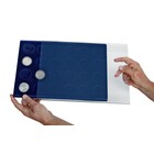 Safe, Tableau, Pochette de protection - dim: 325x227x10 mm.  Transparent ■ par pc.