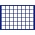 Safe, Tableau, Model D - compartment dim: 33x33 mm. (48 pcs.)  Royal blue - dim: 327x227x10 mm. ■ per pc.