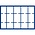 Safe, Tableau, Model D -  Capsules 50x50 mm. (15 pcs.)  Royal blue - dim: 327x227x10 mm. ■ per pc.