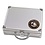Case, Alu - suitable for: Coin sets of your choice (6 pc.) dim: 260 x 155 x 70 mm.