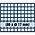 Safe, Tableau, Modèle A - Compartiment dim: 17x17 mm. (80 pcs.)  Bleu royal - dim: 233x185x10 mm. ■ par pc.