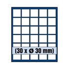Safe, Tableau, Model A - vak afm: 30x30 mm. (30 st.)  Koningsblauw - afm: 233x185x10 mm. ■ per st.