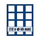 Safe, Tableau, Model A - compartment dim: 45x45 mm. (12 pcs.)  Royal blue - dim: 233x185x10 mm. ■ per pc.