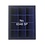 Tableau, Modèle A - Compartiment dim: 48 x 48 mm. (12 pc.) Bleu royal - dim: 233 x 185 x 10 mm.