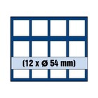 Safe, Tableau, Model A - compartment dim: 54x54 mm. (12 pcs.)  Royal blue - dim: 233x185x10 mm. ■ per pc.