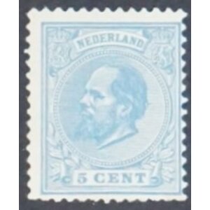 NVPH -    19, Briefmarke (Niederlande), Ausgegeben in den Jahren:  1872-1888, Postfrisch (MNH)