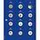 TOPjeu, Supplement - Monnaies de 2 Euro sous capsules - 2018 feuille 27 - Transp/blue feuille préimprimée - dim: 185 x 230 mm.