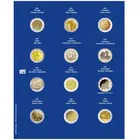 Safe, TOPjeu, Supplement - Monnaies de 2 Euro sous capsules - 2021 feuilles 36 -  Transp/blue feuille préimprimée - dim: 185x230 mm. ■ par pc.