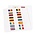 Leuchtturm, Self-adhesive labels - Euro flags ■ per set