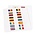 Leuchtturm, Zelfklevende labels - Eurovlaggen ■ per set
