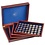 Presentation case, Volterra Quatro - for Euro coin sets in capsules (24 sets)