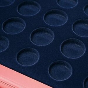Presentation case, Volterra Quatro - for Euro coin sets in capsules (24 sets)