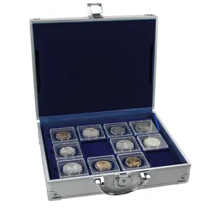 Case, Alu - suitable for: Capsules 50 x 50 mm. (72 pc.) dim: 260 x 155 x 70 mm.