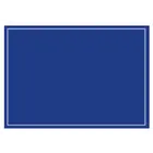 Safe, Tableau, Modèle P - Compartiment dim: 325x130 mm. (1 pc.)  Bleu royal - dim: 332x235x20 mm. ■ par pc.