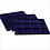 Tableau, Modèle P - Compartiment dim: 80 x 75 mm. (12 pcs.) Bleu royal - dim: 332 x 235 x 20 mm.