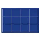 Safe, Tableau, Model P - compartment dim: 80x75 mm. (12 pcs.)  Royal blue - dim: 332x235x20 mm. ■ per pc.