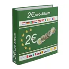 Safe, Designo, Album (4 rings)  for 2 Euro coins - incl. 5 sheets - Design print - dim: 225240x45 mm. ■ per pc.