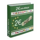 Safe, Designo, Album (4 rings)  voor 2 Euromunten - incl. 5 bladen - Designprint - afm: 225240x45 mm. ■ per st.