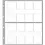 Designo, Album (4 rings) for Coins - incl. 5 sheets - Designprint - dim: 225 x 240 x 45 mm.