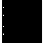 Safe, Scheidings bladen - model: Designo (4 rings) Zwart - afm: 195x220 mm. ■ per 5 st.