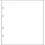 Trennblätter - modell: Designo (4 Ringe) Weiß - Abm: 195 x 220 mm.