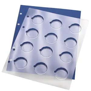 Safe TOPset  feuilles à monnaie pour les pièces de 5 euros sous capsules