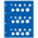 Safe, TOPset, Blätter (4 Ringe)  ATS Münzsätze ohne Kapseln (3 Sätze)  Transp/blauem Hintergrundblatt - Abm: 185x230 mm. ■ pro Stk.