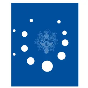 TOPset, Sheets (4 rings) FRF coins set without capsules (1 set) Transp/blue background sheet - dim: 185 x 230 mm.