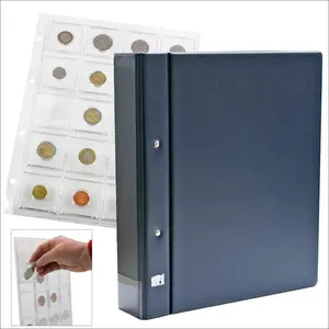 Safe Compact A4 album  for Square coin capsules