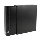 Safe, Compact A4, Album (4 rings)  for Capsules 50x50 mm.  Incl. 2 sheets - Black - dim: 275x320x70 mm. ■ per pc.