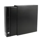 Safe, Compact A4, Album (4 anneaux)  pour Capsules Slabs 60x85 mm.  Incl. 2 feuilles - Noir - dim: 275x320x70 mm. ■ par pc.